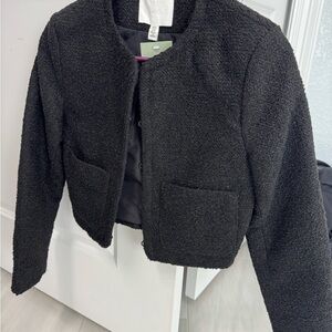 H&M Charcoal Textured Jacket